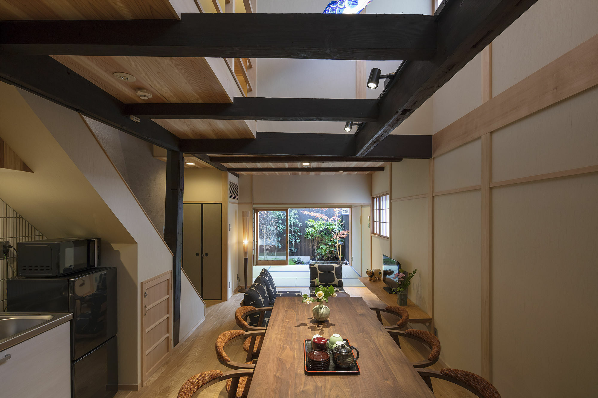 Вилла Shimabara Kaiden Machiya House Киото Экстерьер фото